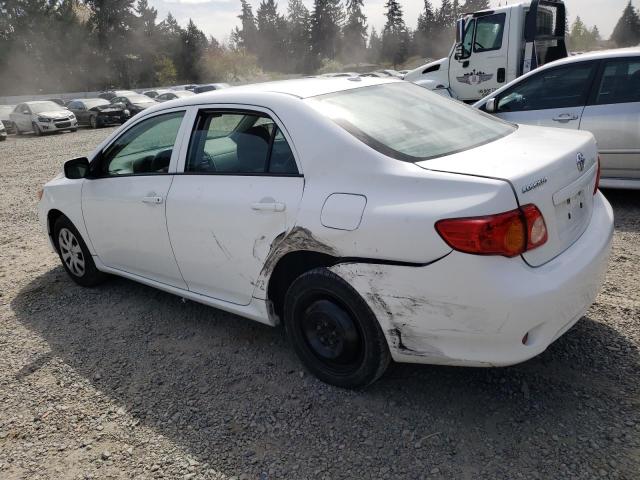 1NXBU4EEXAZ294201 - 2010 TOYOTA COROLLA BASE WHITE photo 2