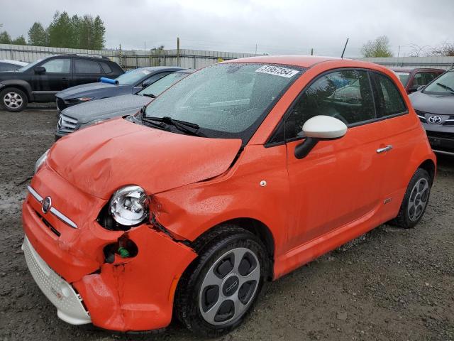 3C3CFFGE2KT782960 - 2019 FIAT 500 ELECTRIC ORANGE photo 1