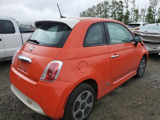 3C3CFFGE2KT782960 - 2019 FIAT 500 ELECTRIC ORANGE photo 3