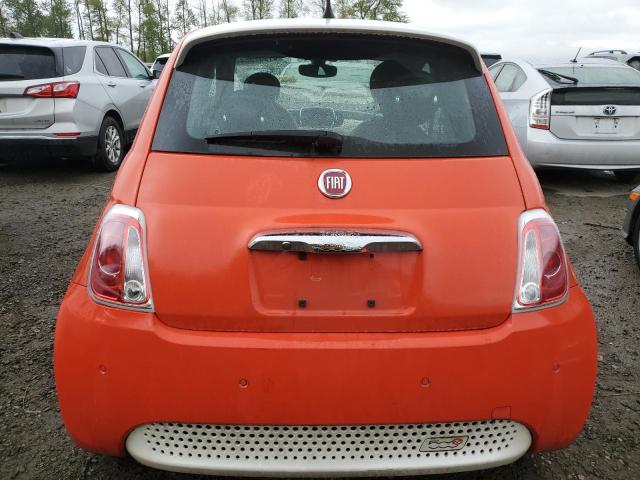 3C3CFFGE2KT782960 - 2019 FIAT 500 ELECTRIC ORANGE photo 6