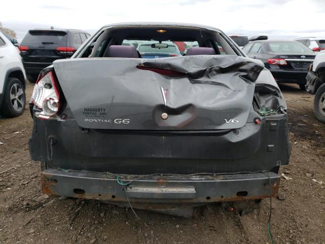 1G2ZG528554119752 - 2005 PONTIAC G6 GRAY photo 6