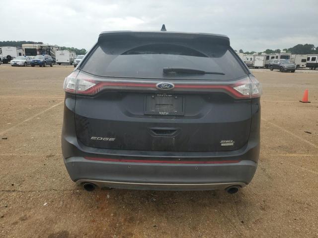 2FMPK3J92GBB73370 - 2016 FORD EDGE SEL BLACK photo 6