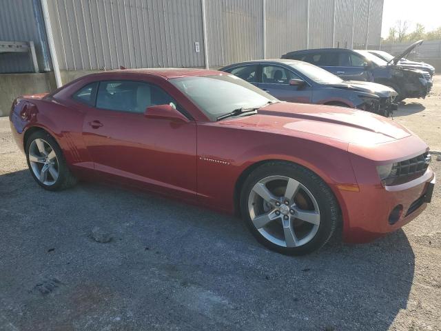 2G1FC1E3XD9218588 - 2013 CHEVROLET CAMARO LT RED photo 4