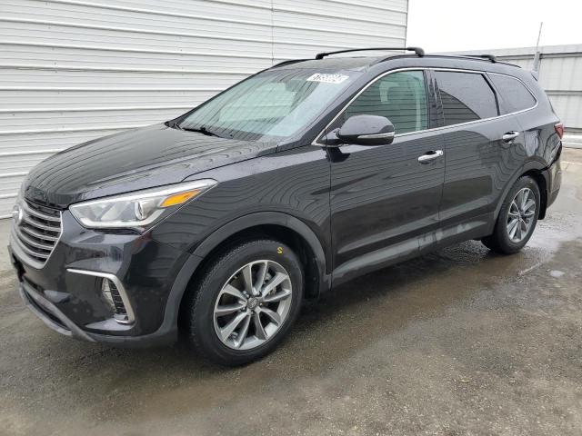 KM8SN4HF2KU305758 - 2019 HYUNDAI SANTA FE X SE BLACK photo 1