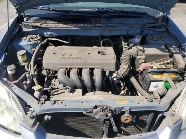 2T1KR32E65C440410 - 2005 TOYOTA COROLLA MA XR BLUE photo 11