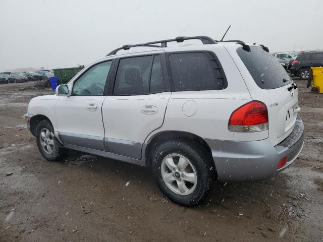 KM8SC73E26U039489 - 2006 HYUNDAI SANTA FE GLS WHITE photo 2