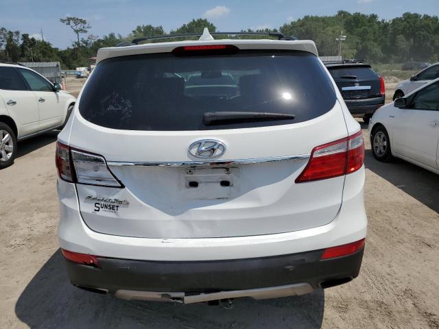 KM8SN4HF5DU007062 - 2013 HYUNDAI SANTA FE GLS WHITE photo 6