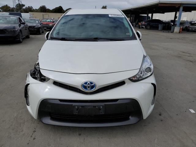 JTDZN3EU0FJ028261 - 2015 TOYOTA PRIUS V WHITE photo 5