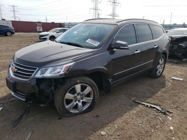 1GNKRJKD6HJ193076 - 2017 CHEVROLET TRAVERSE PREMIER GRAY photo 1