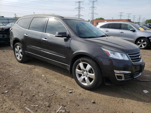 1GNKRJKD6HJ193076 - 2017 CHEVROLET TRAVERSE PREMIER GRAY photo 4