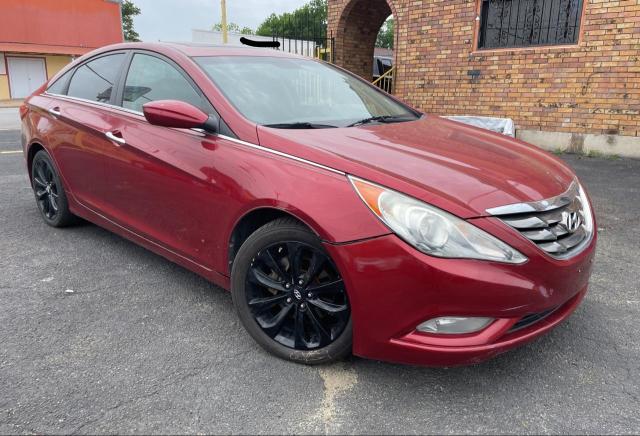 5NPEC4AC8BH033671 - 2011 HYUNDAI SONATA SE RED photo 1