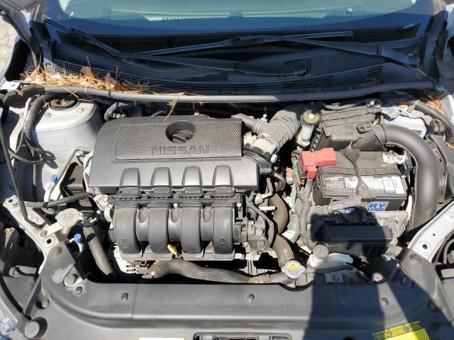 3N1AB7AP1HL673951 - 2017 NISSAN SENTRA S SILVER photo 11