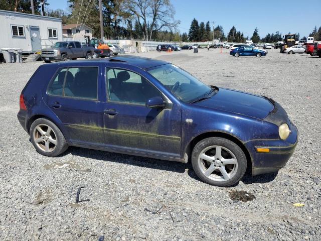 9BWGP61J724064963 - 2002 VOLKSWAGEN GOLF GLS TDI BLUE photo 4