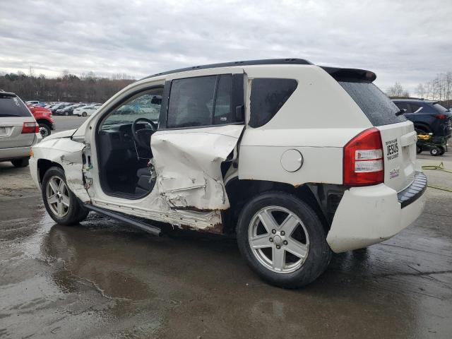 1J8FF47W88D588737 - 2008 JEEP COMPASS SPORT WHITE photo 2