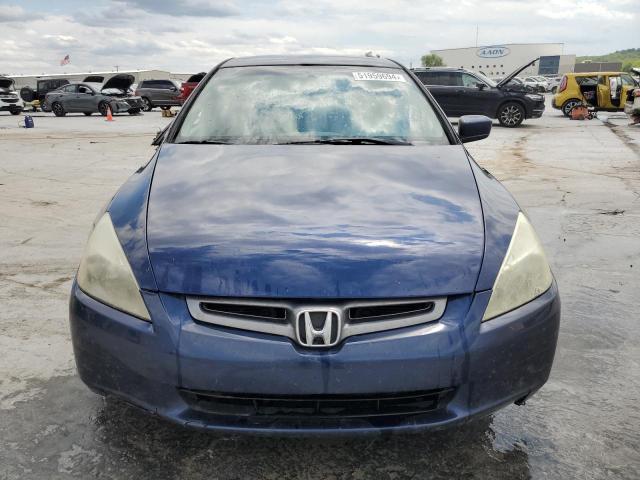 1HGCM56415A154230 - 2005 HONDA ACCORD LX BLUE photo 5