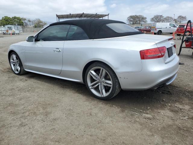 WAUVGAFH9BN005270 - 2011 AUDI S5 PRESTIGE SILVER photo 2