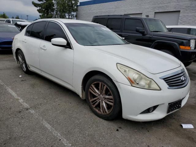 JN1DV6AP6BM603230 - 2011 INFINITI G25 BASE WHITE photo 4