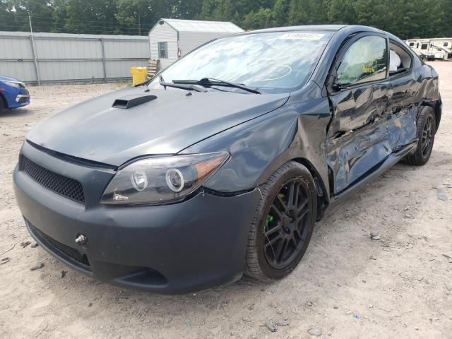 JTKDE167780263880 - 2008 TOYOTA SCION TC ნაცრისფერი ფოტო 2