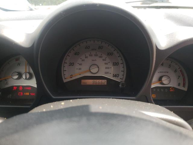 JTKDE167780263880 - 2008 TOYOTA SCION TC ნაცრისფერი ფოტო 8