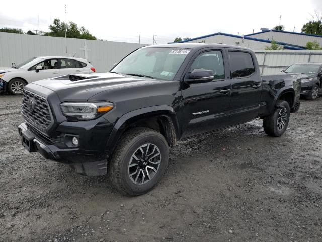 3TYDZ5BN5MT001245 - 2021 TOYOTA TACOMA DOUBLE CAB BLACK photo 1