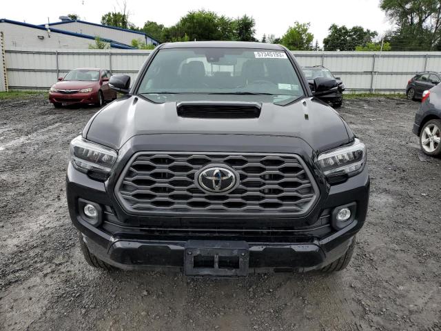 3TYDZ5BN5MT001245 - 2021 TOYOTA TACOMA DOUBLE CAB BLACK photo 5