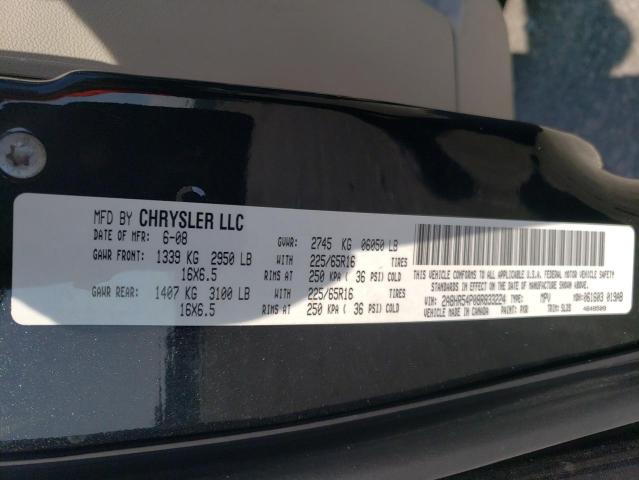 2A8HR54P08R833224 - 2008 CHRYSLER TOWN & COU TOURING 黑色 照片 13