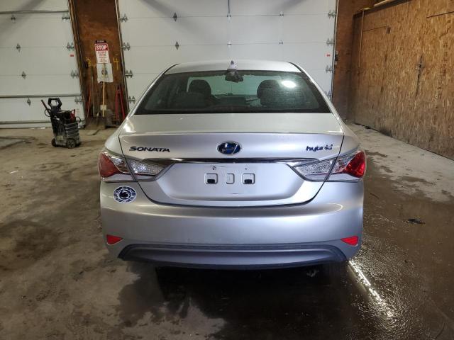 KMHEC4A48BA006093 - 2011 HYUNDAI SONATA HYBRID SILVER photo 6