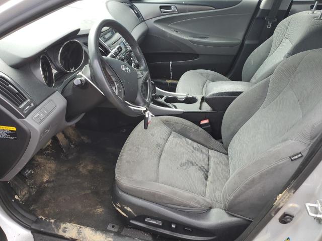 KMHEC4A48BA006093 - 2011 HYUNDAI SONATA HYBRID SILVER photo 7