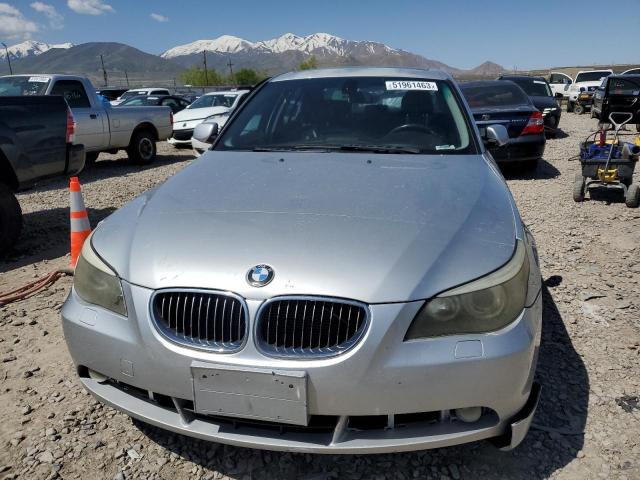 WBANF33556CB86753 - 2006 BMW 525 XI SILVER photo 5