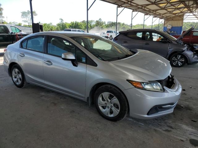 2HGFB2F52DH602159 - 2013 HONDA CIVIC LX SILVER photo 4