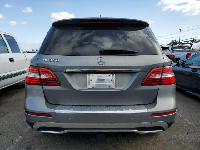 4JGDA5JB3DA120849 - 2013 MERCEDES-BENZ ML 350 SILVER photo 6