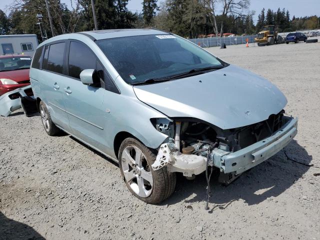 JM1CR293360130780 - 2006 MAZDA 5 TURQUOISE photo 4