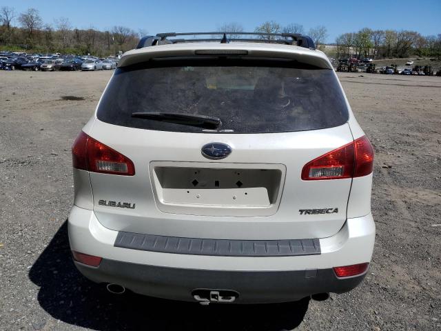 4S4WX90D794400538 - 2009 SUBARU TRIBECA LIMITED WHITE photo 6