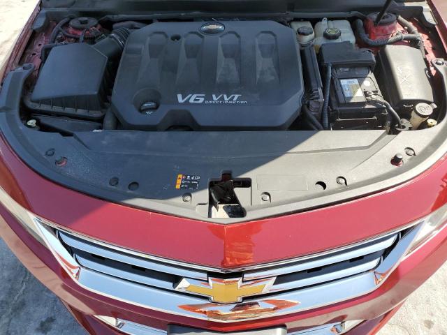 2G1165S33F9166219 - 2015 CHEVROLET IMPALA LTZ RED photo 11