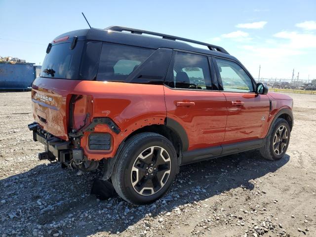 3FMCR9C67NRD10480 - 2022 FORD BRONCO SPO OUTER BANKS ORANGE photo 3