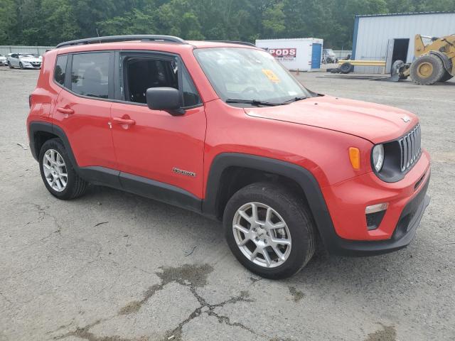 ZACNJDB14NPN87057 - 2022 JEEP RENEGADE LATITUDE RED photo 4