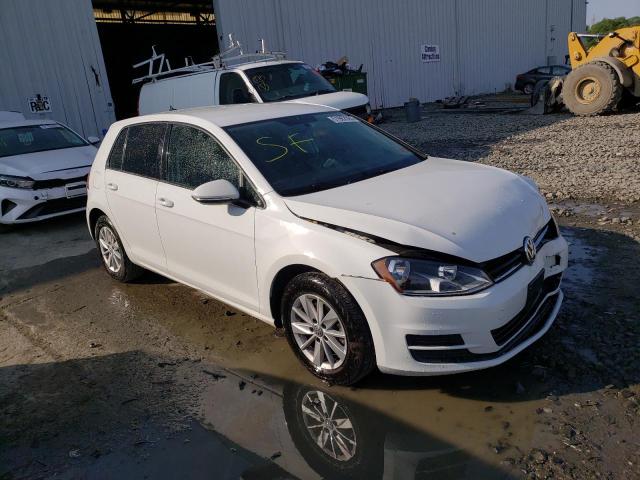 3VW217AU7HM055048 - 2017 VOLKSWAGEN GOLF S WHITE photo 4