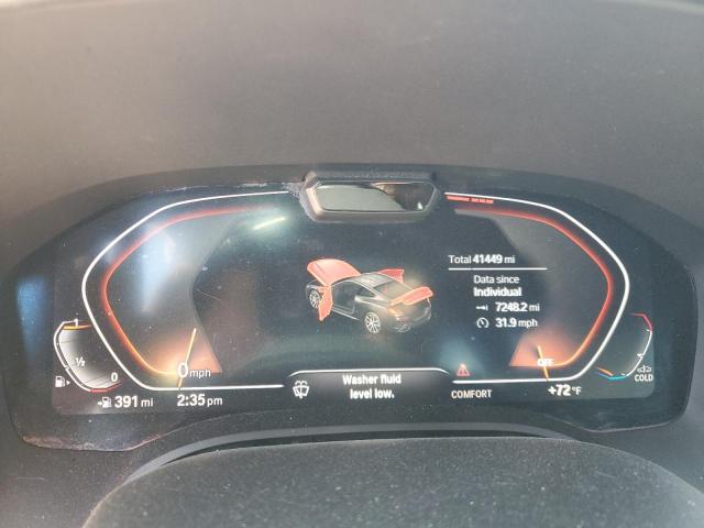 WBAAE4C0XNCJ54498 - 2022 BMW 840XI WHITE photo 9