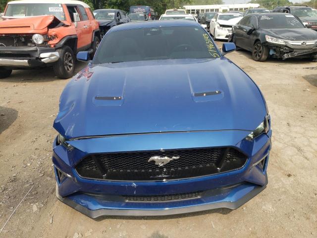 1FA6P8CF7N5112427 - 2022 FORD MUSTANG GT BLUE photo 5