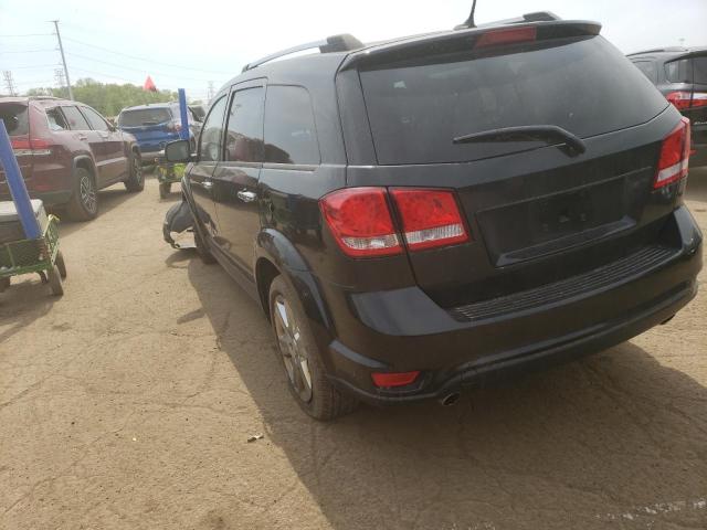 3C4PDDDG0CT181688 - 2012 DODGE JOURNEY CREW BLACK photo 2