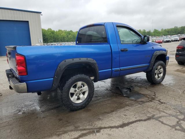 1D7HU16298J192133 - 2008 DODGE RAM 1500 ST BLUE photo 3