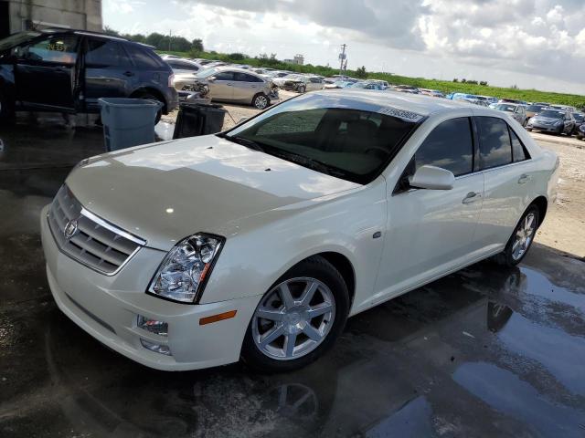 1G6DW677350177061 - 2005 CADILLAC STS WHITE photo 1