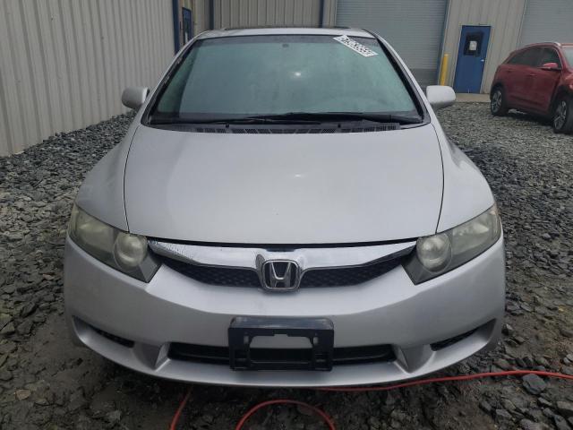 1HGFA16909L002217 - 2009 HONDA CIVIC EXL SILVER photo 5