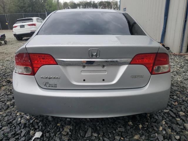 1HGFA16909L002217 - 2009 HONDA CIVIC EXL SILVER photo 6