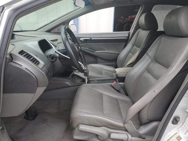 1HGFA16909L002217 - 2009 HONDA CIVIC EXL SILVER photo 7