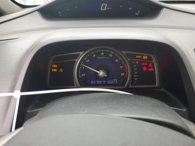 1HGFA16909L002217 - 2009 HONDA CIVIC EXL SILVER photo 9