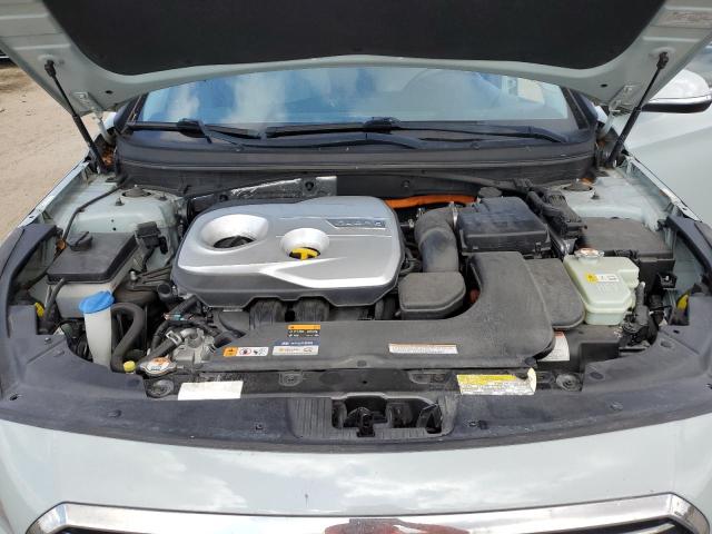 KMHE54L25GA024581 - 2016 HYUNDAI SONATA PLUG-IN HYBRID GRAY photo 11