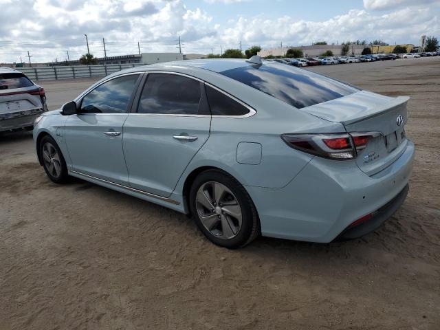 KMHE54L25GA024581 - 2016 HYUNDAI SONATA PLUG-IN HYBRID GRAY photo 2