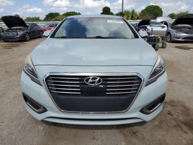 KMHE54L25GA024581 - 2016 HYUNDAI SONATA PLUG-IN HYBRID GRAY photo 5