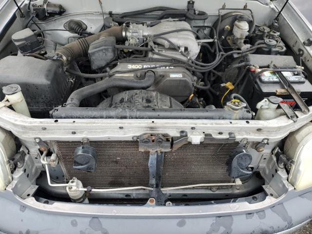 5TBRN34112S273454 - 2002 TOYOTA TUNDRA ACCESS CAB SR5 GRAY photo 11